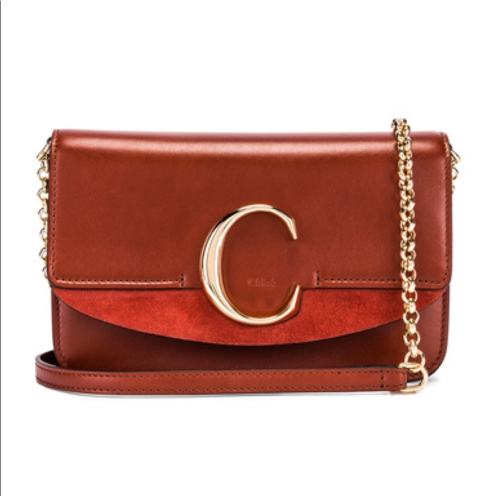 Brand New Chloe C Chain Clutch Bag